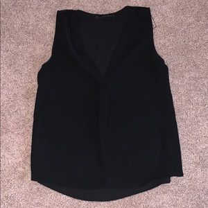 Black Zara Basics Tank